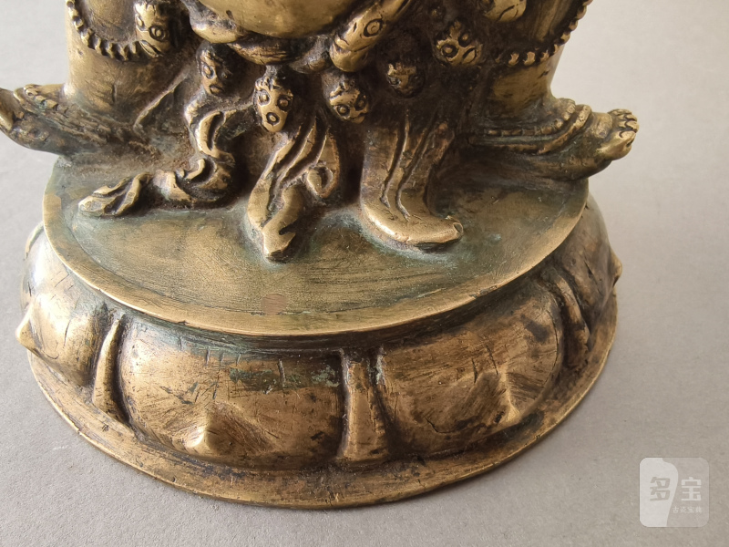 A BRONZE FIGURE OF DHAKA - 图13